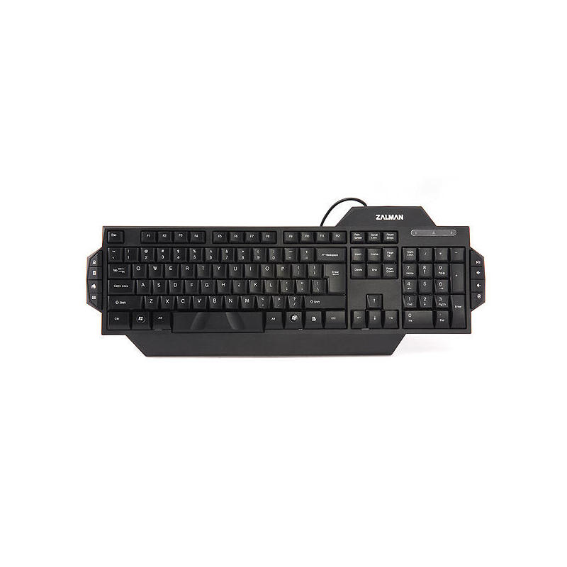 Zalman k350m. teclado multimedia 10 millones pulsaciones