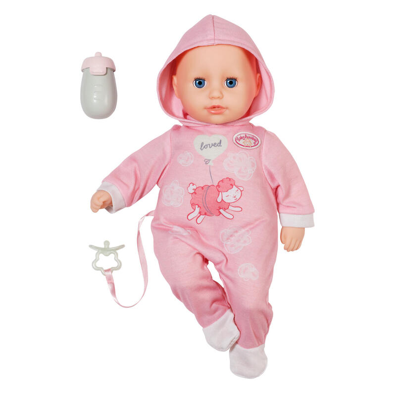 Zapf creation baby annabell® hannah juega conmigo 36cm, muÑeca 711002