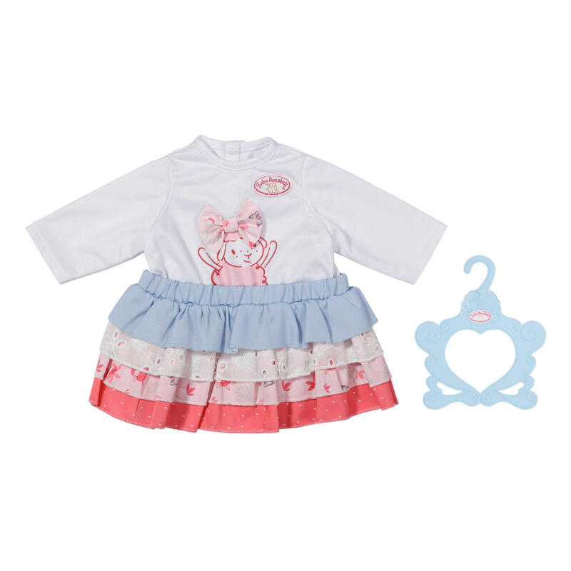 Zapf creation baby annabell® outfit falda 43cm, accesorios para muÑecas incluidas perchas 706756