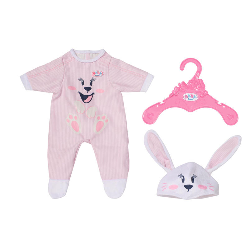 Zapf creation baby born bunny cuddly suit 43cm pelele de muÑeca 834473