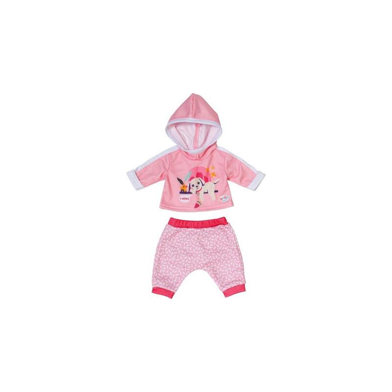 Zapf creation baby born® jogging perro 43cm, accesorios para muÑecas   837313