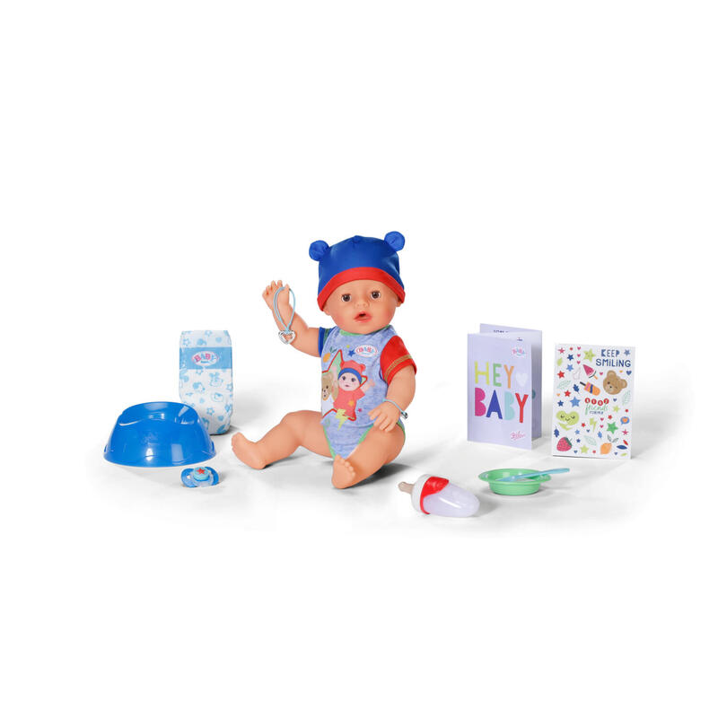 Zapf creation baby born® jonas 43cm, muÑeco 836415