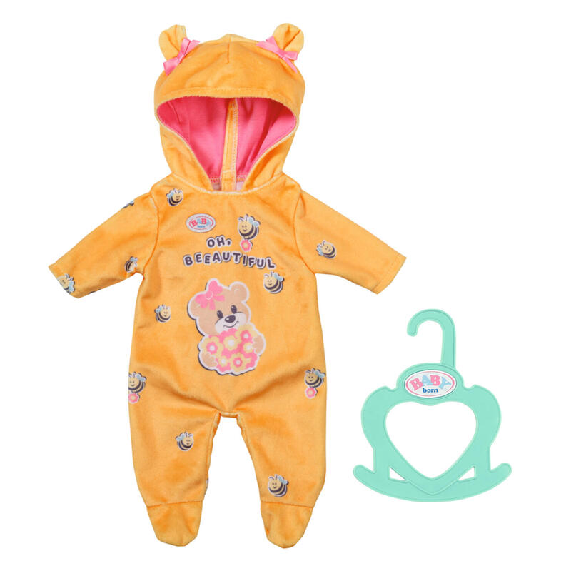 Zapf creation baby born® little bear onesie, accesorios para muñecas (36cm) 834619