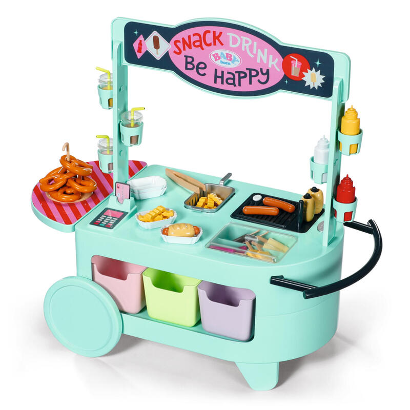 Zapf creation baby born® snack shop, accesorios para muÑecas 835883