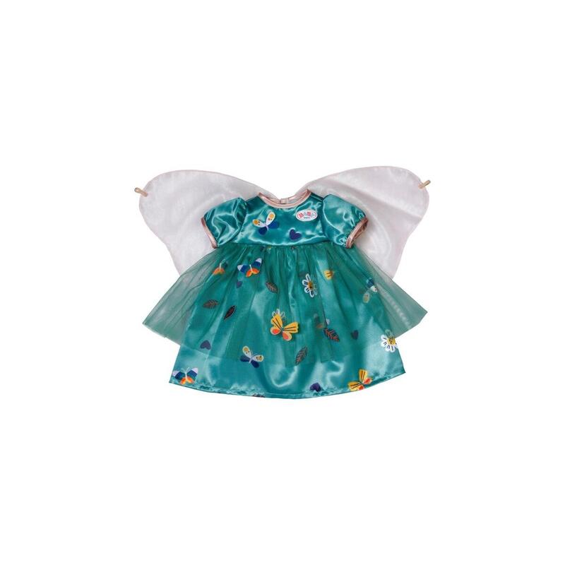 Zapf creation baby born® vestido de hadas con alas 43cm, accesorios para muÑecas   871713