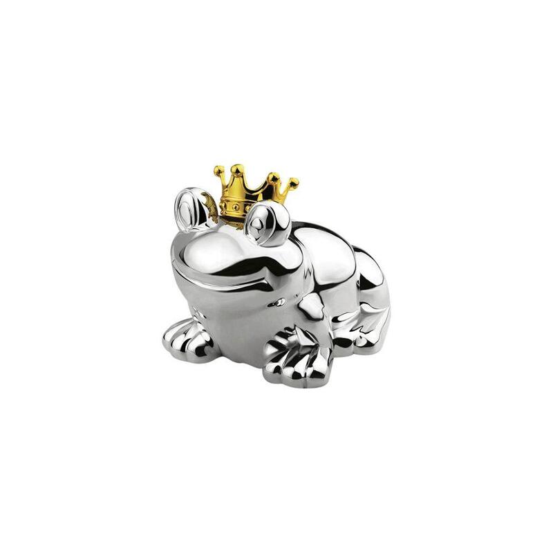 Zilverstad savings box frog king plateado resistente al deslustre 6144261
