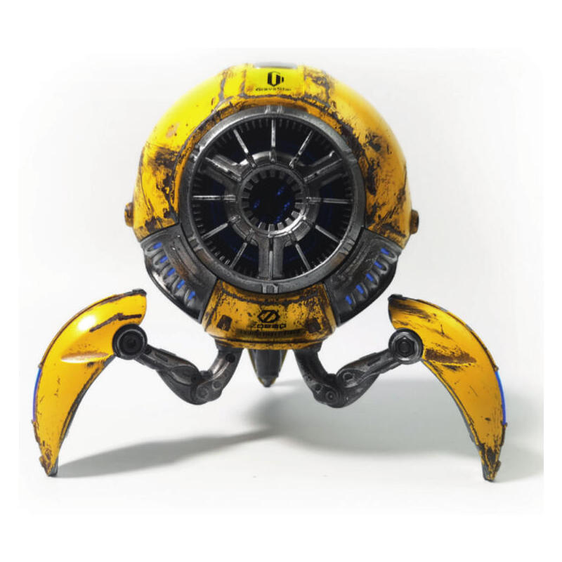 Zoeao gravastar h altavoz bluetooth amarillo daÑado por la guerra ediciÓn limitada